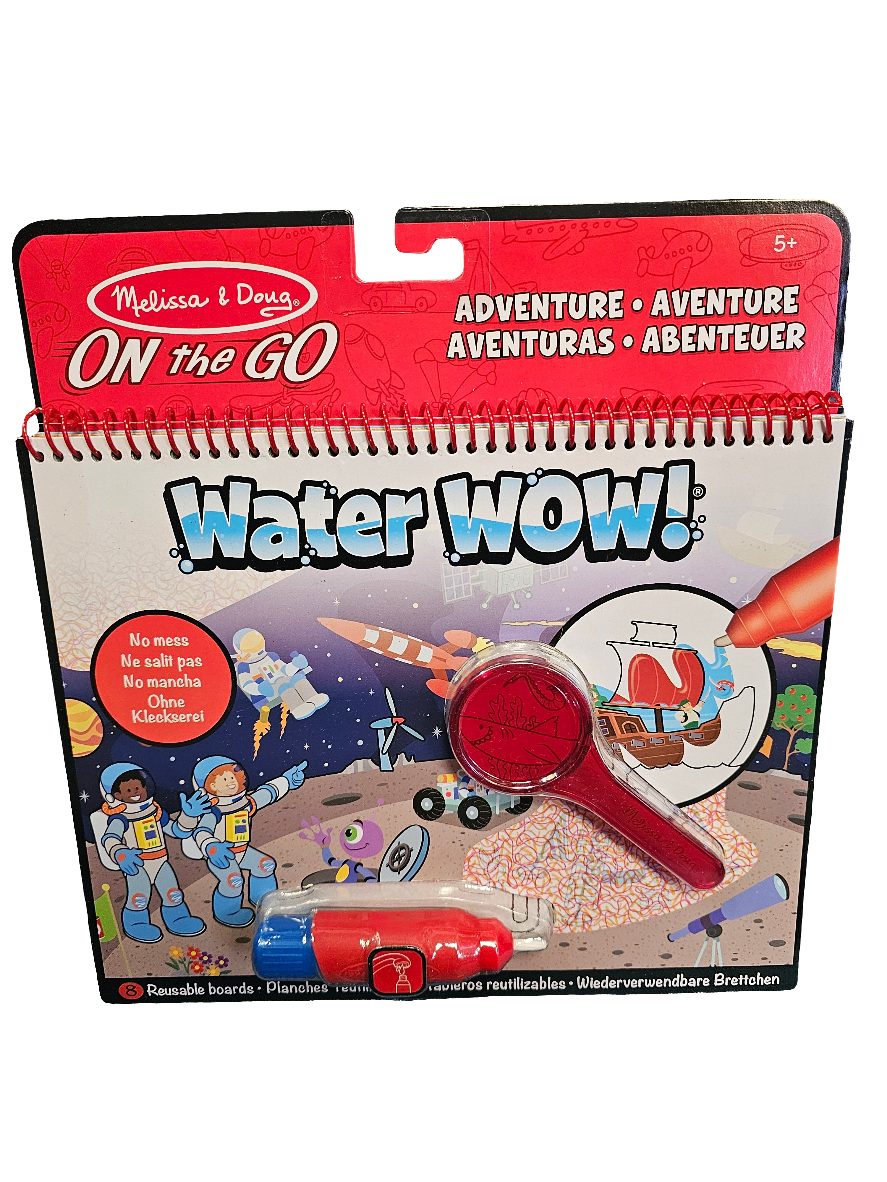 Melissa & Doug Water Wow! Adventure Deluxe activity book.