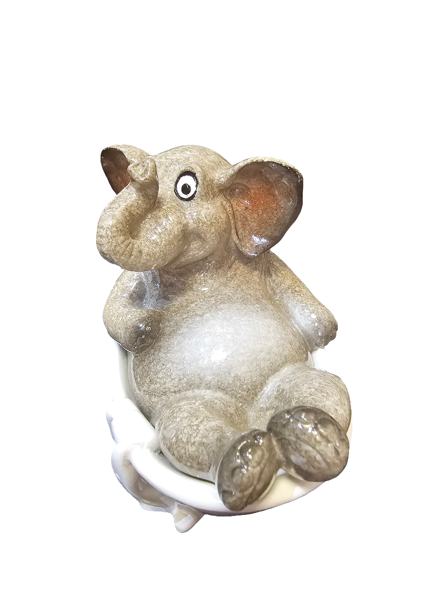 Relax Bathtime Elephant ornament