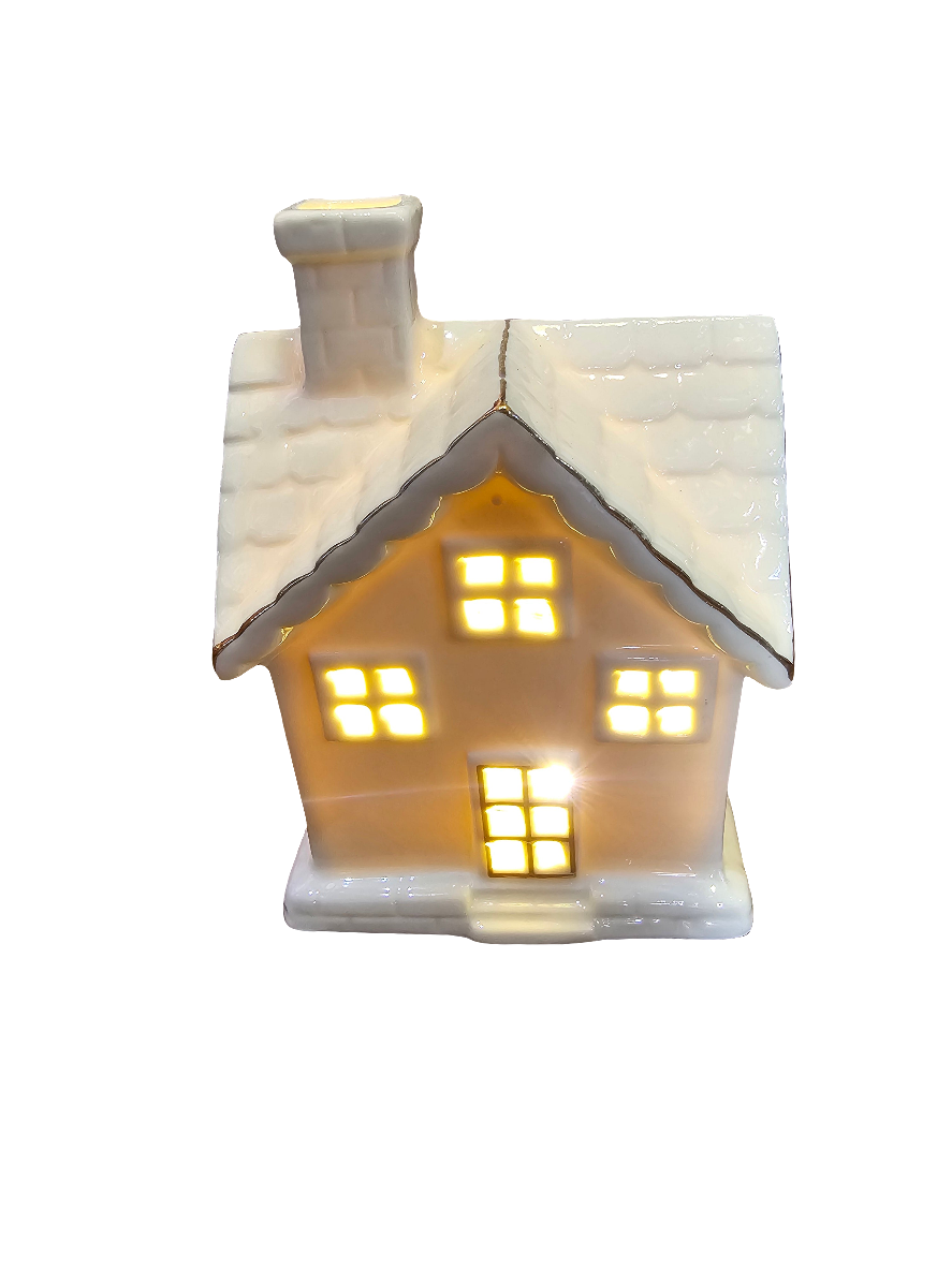 Cosy Lane Shingle LED Cottage Medium
