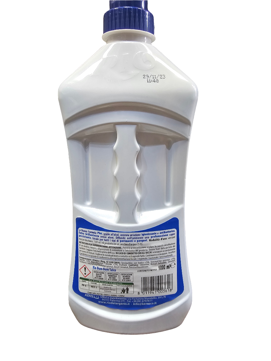 Rio Bum Bum Plus Pavimenti Profumo di Talco 1000ml