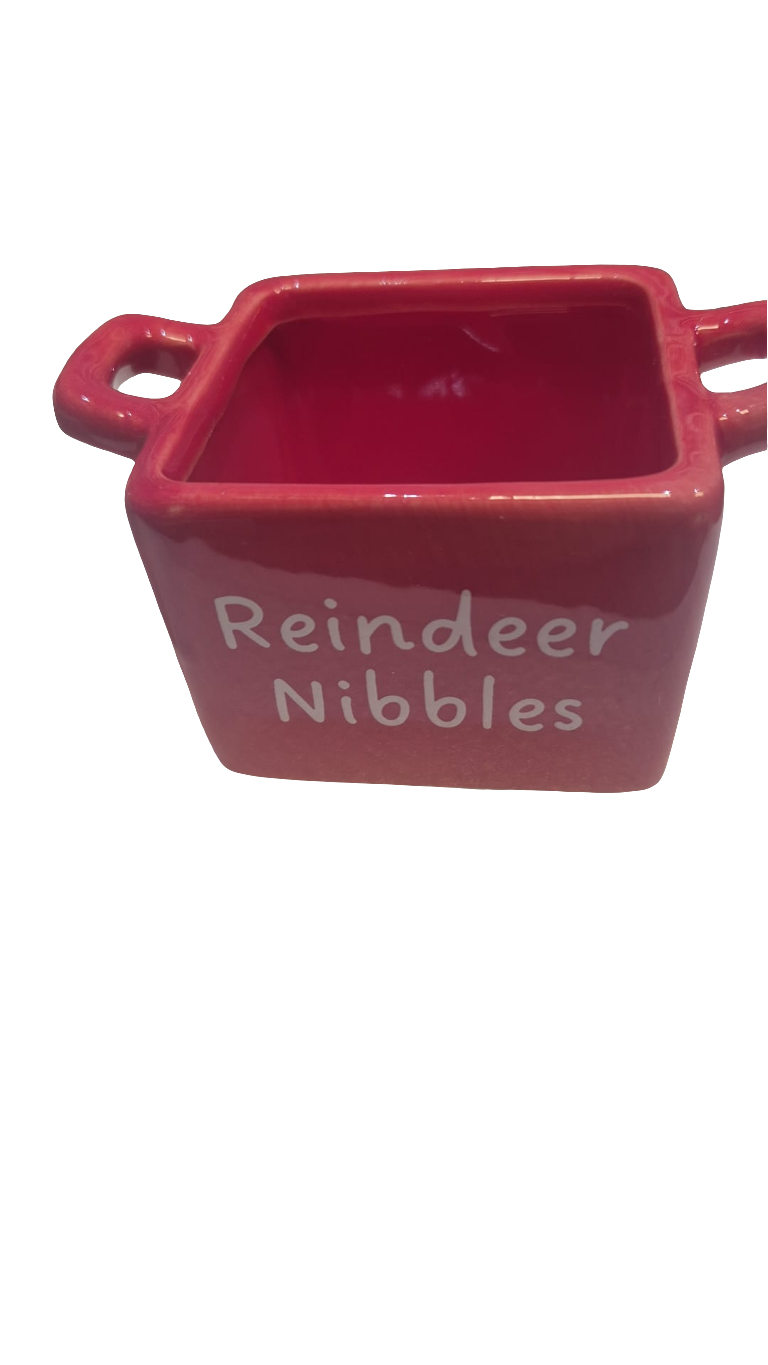 Festive Ceramic Snack Bowls