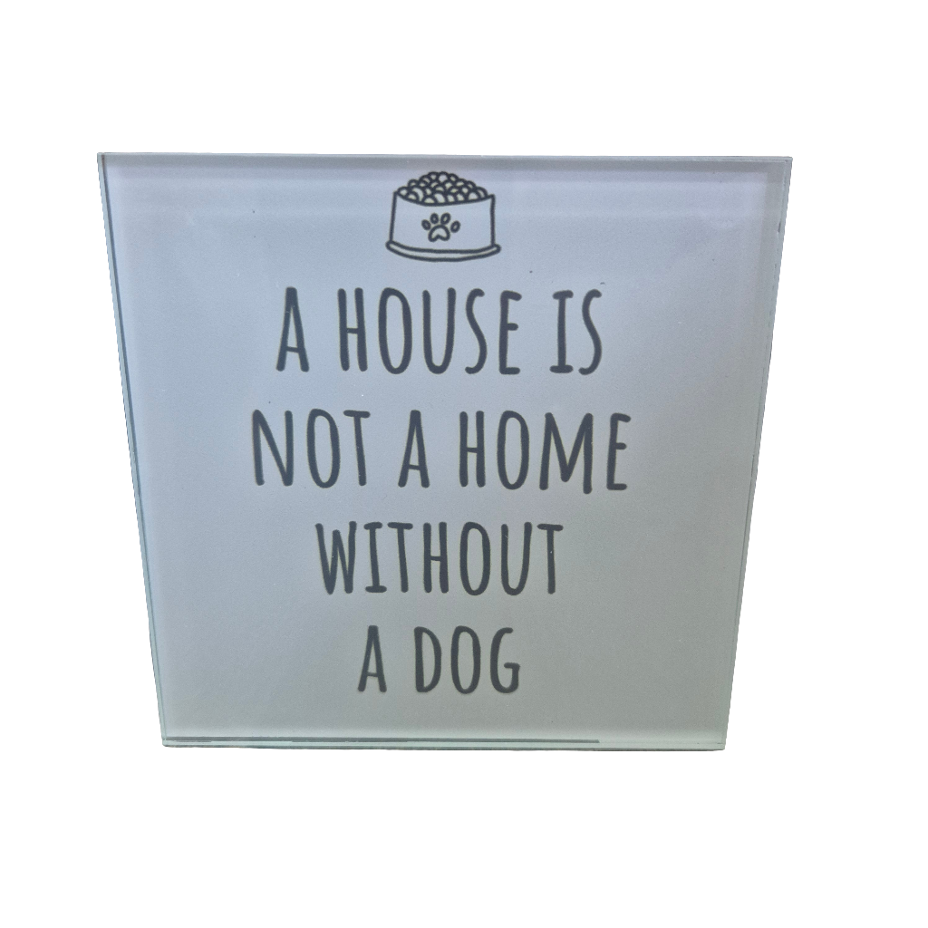 Square Glass Coasters various designs