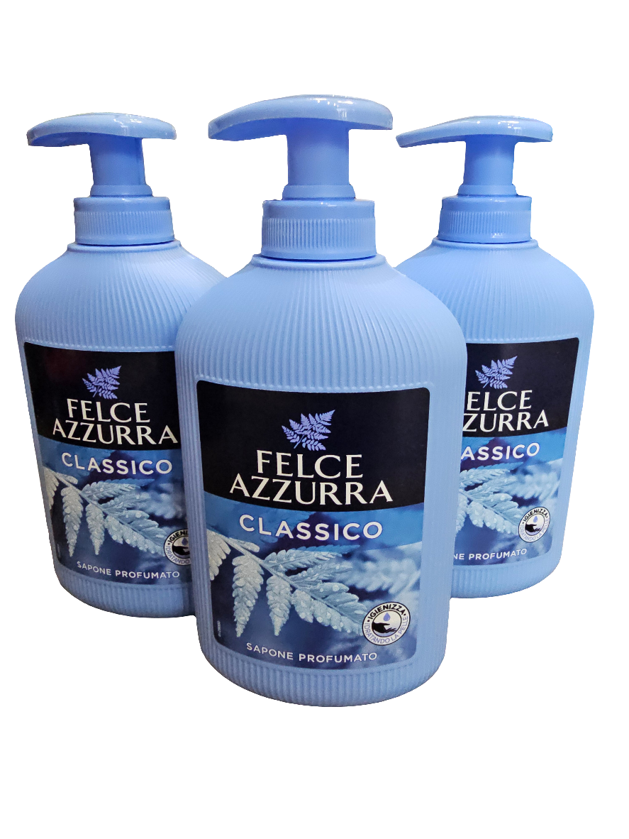 Felce Azzurra Classic Liquid Soap Pump Bottle 300ml