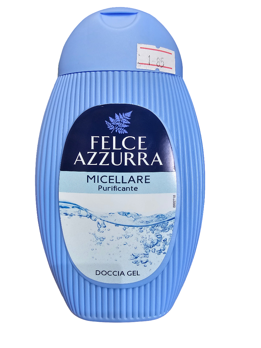 Felce Azzurra Micellare Purificante Doccia Gel, a micellar purifying shower gel 250ml