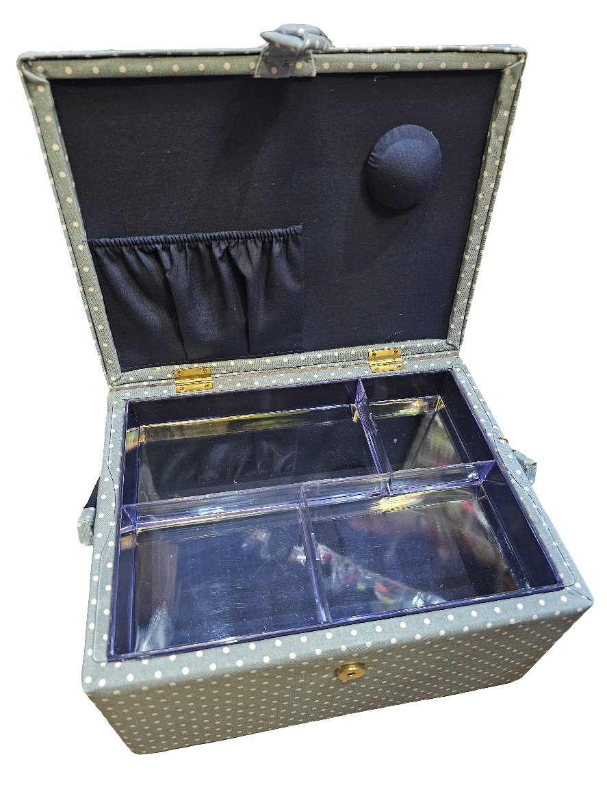 Medium Sewing Basket 100% Cotton