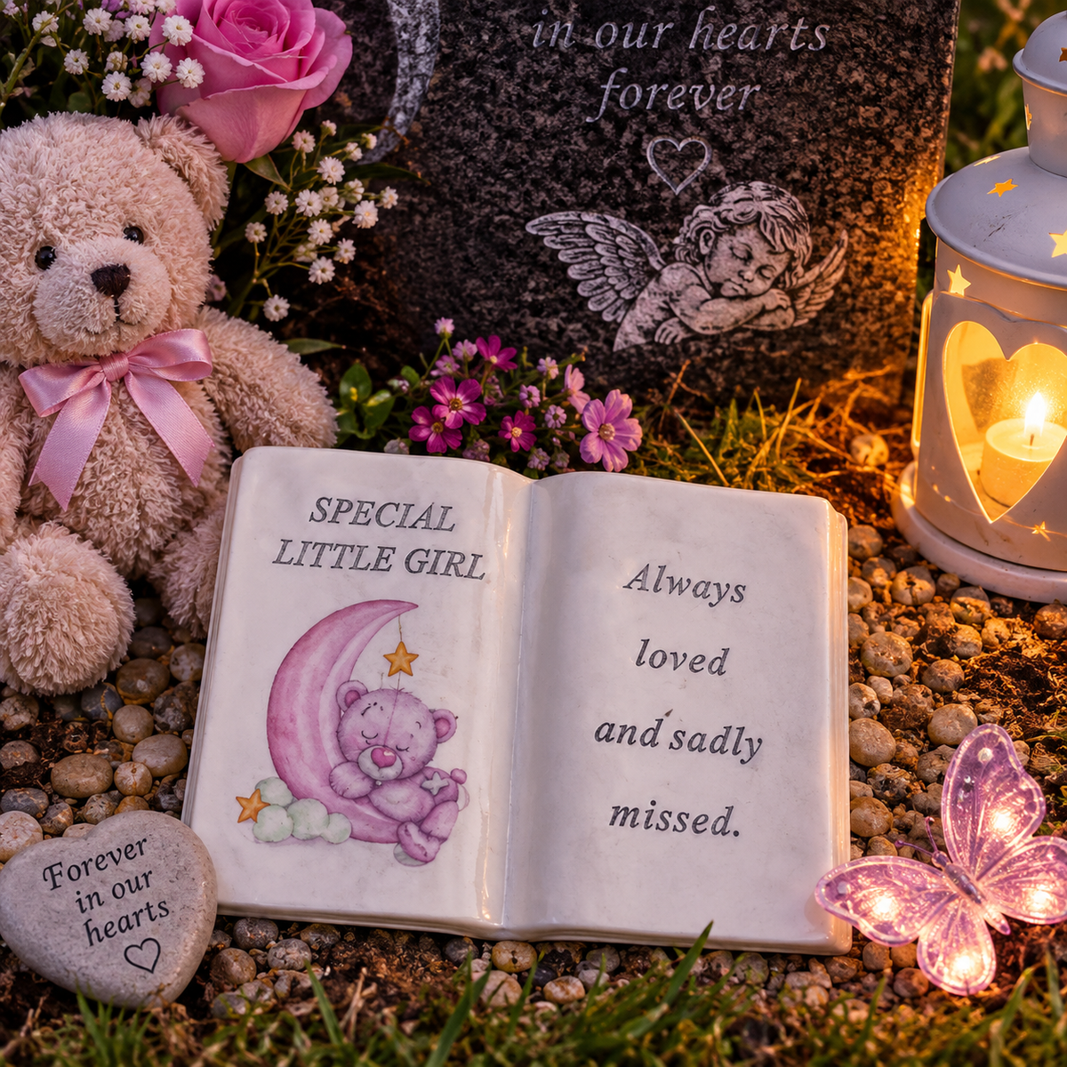 Special little girl memorial