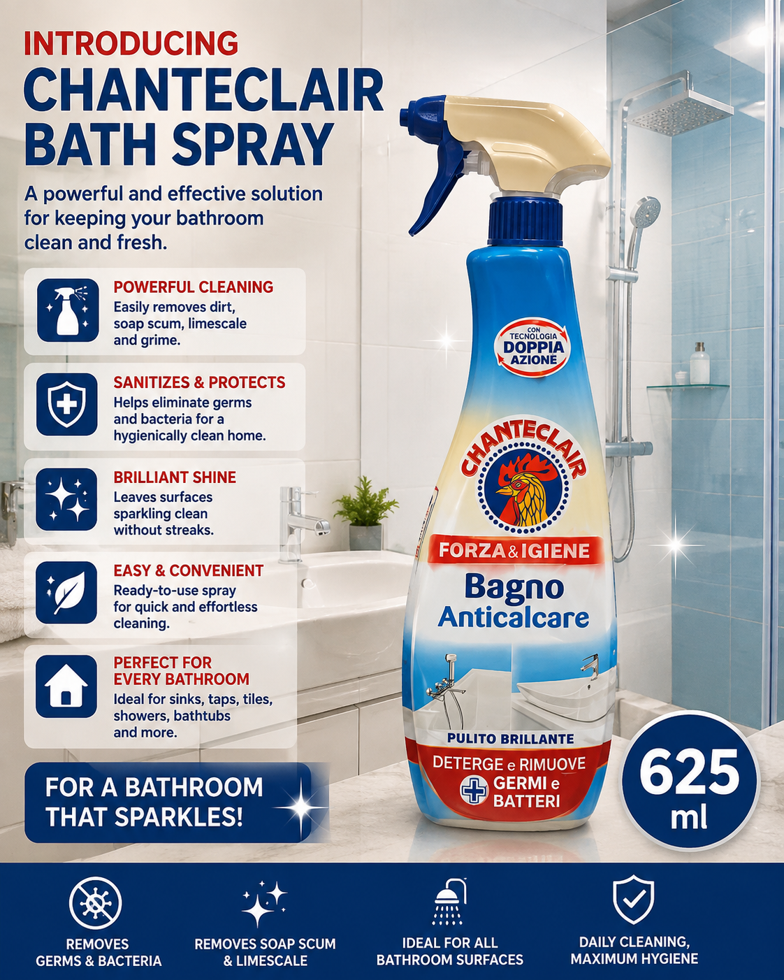 Chanteclair Bath Spray 625ml