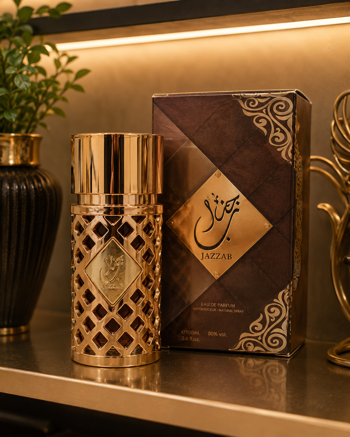 Jazzab Gold Eau de Parfum by Ard Al Zaafaran 100ml
