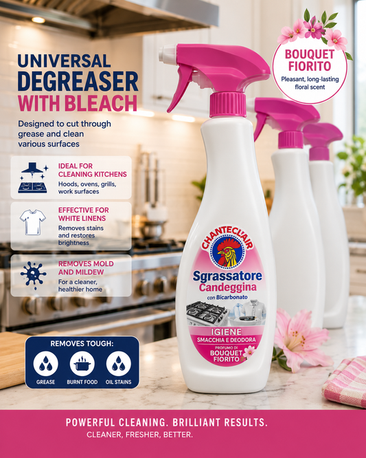 Chanteclair Universal Degreaser with Bleach 625ml