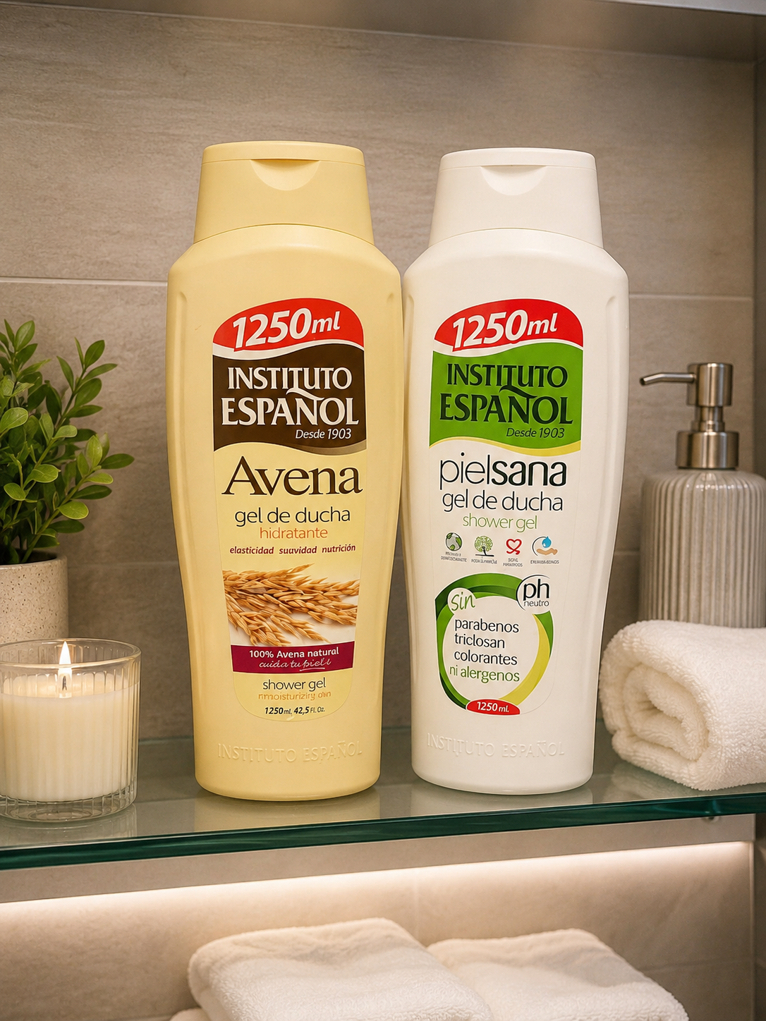 Instituto Español Shower Gels 1250ml