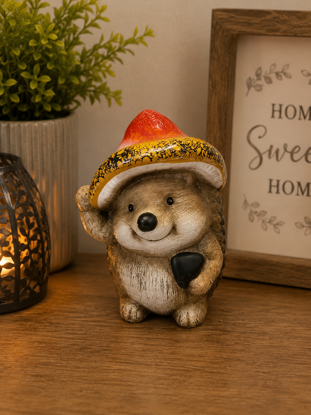 Country Living Hedgehog in a Toadstool Hat