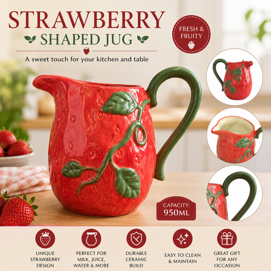 Strawberry Shaped Jug