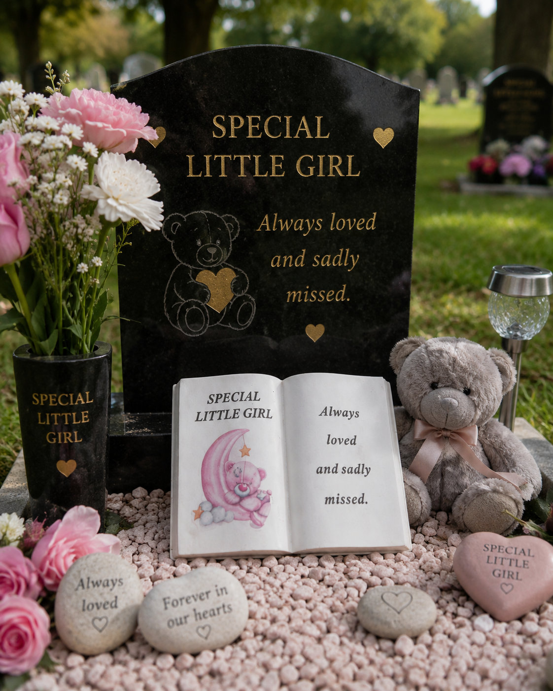 Special little girl memorial