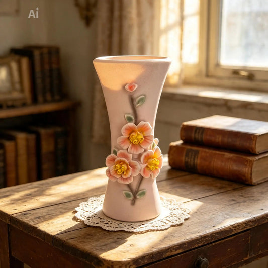 Add timeless charm to your home décor with this exquisite handmade vase.