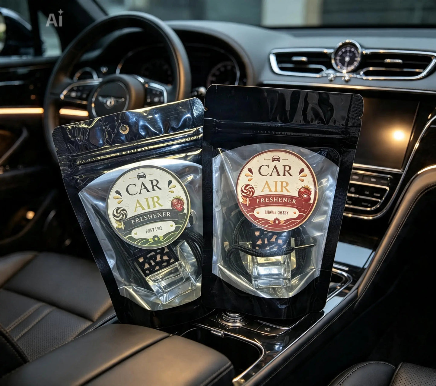 Hanging car air fresheners