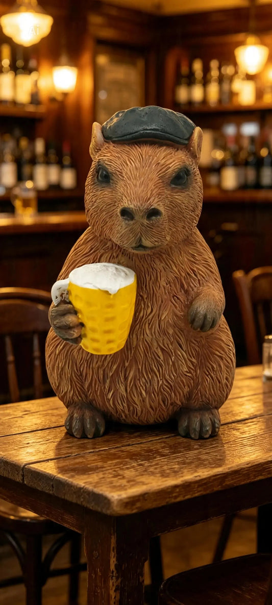 Happy Capybara Cheeky Chap