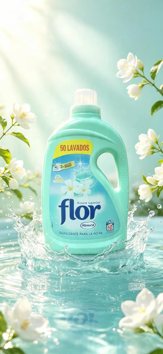Flor Non Concentrated Fabric Softener 50 Wash - Nenuco