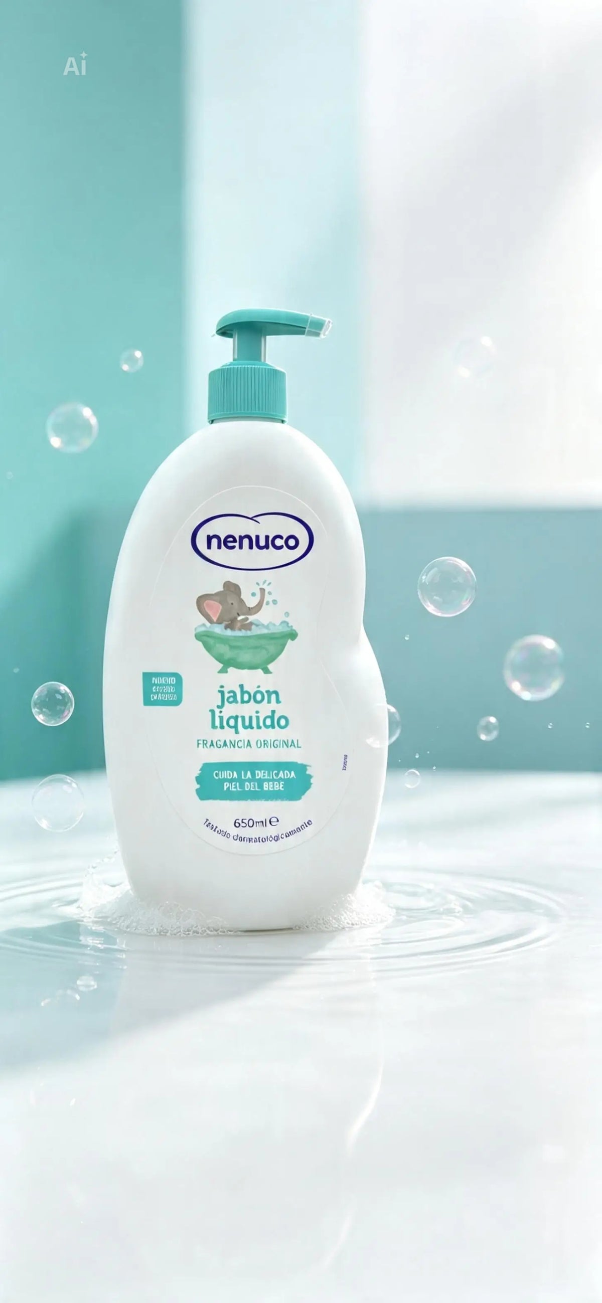 Nenuco Bath Soap/Shower Gel Original with pump top 650ml