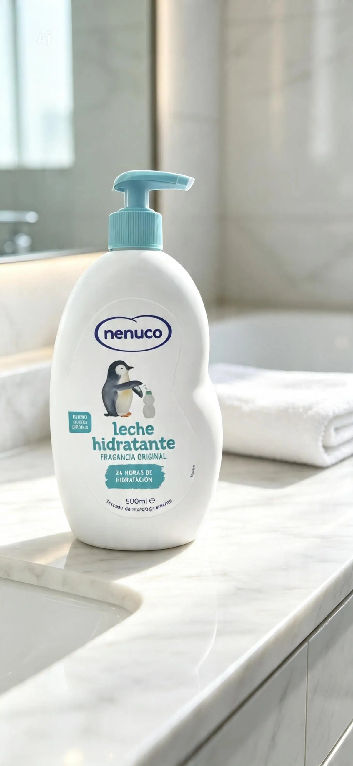 Nenuco Moisturising Milk 500ml with Pump Top