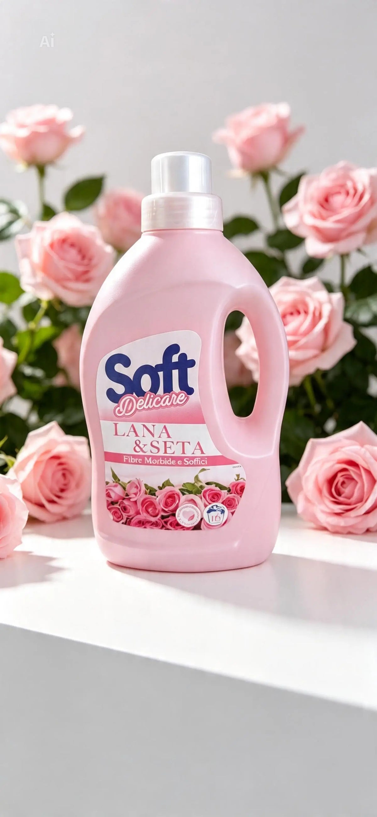 Soft Delicare Lana & Seta liquid detergent for wool and silk fabrics