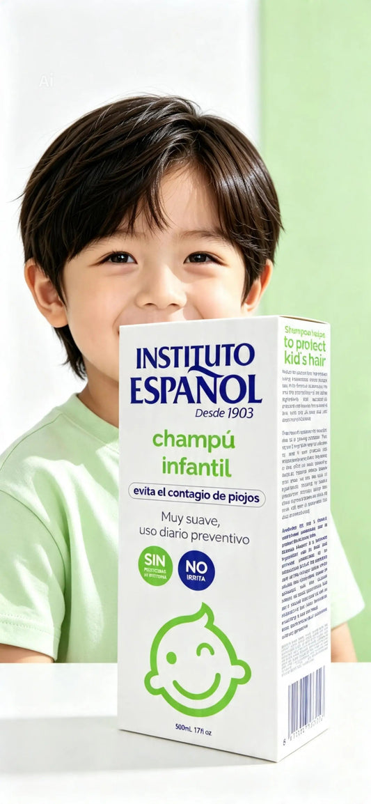Instituto Español children's lice prevention shampoo