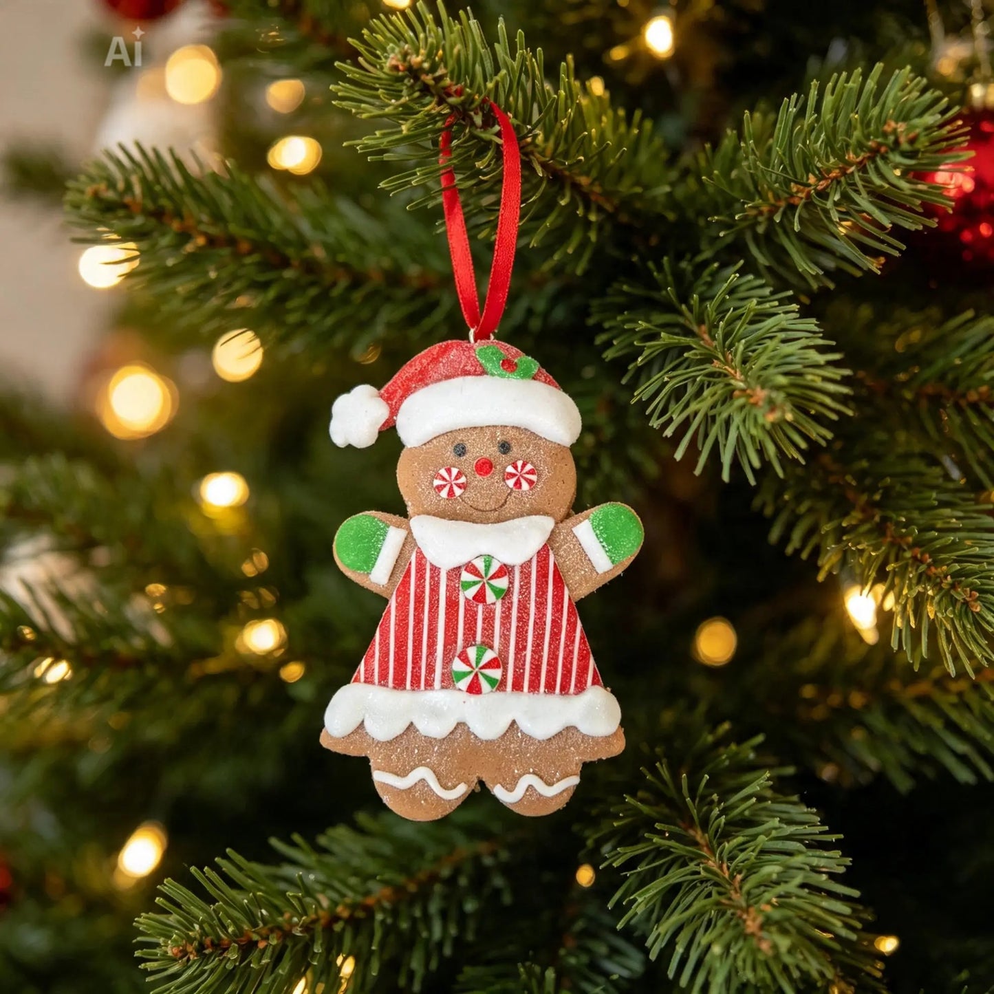 Christmas Cookie Gingerbread People Medium Hanging Ornaments