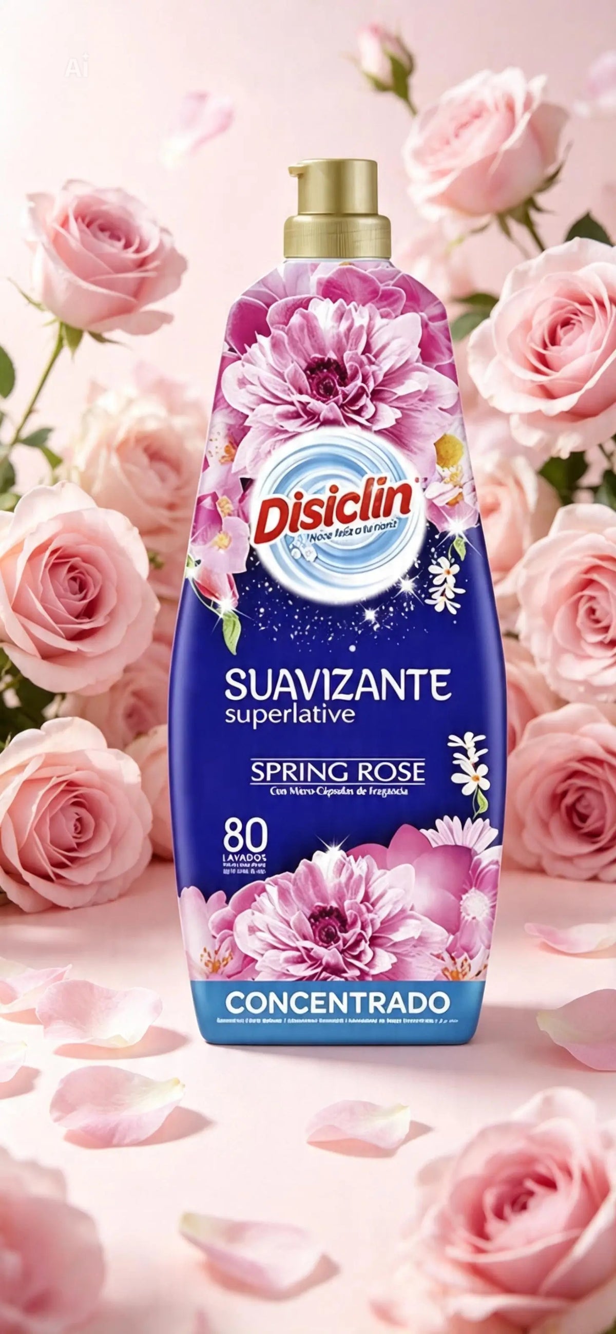Disiclin Super Concentrated 80 Wash Fabric Softener various scents