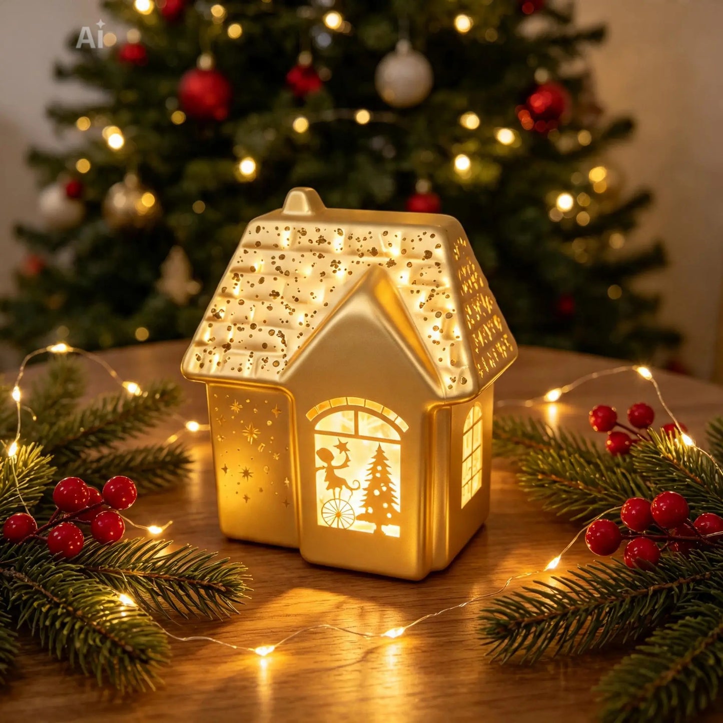 Bright Christmas LED House