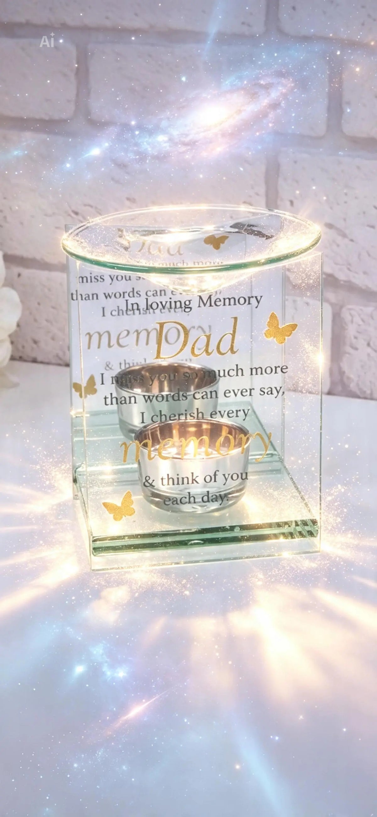 Dad memorial burner
