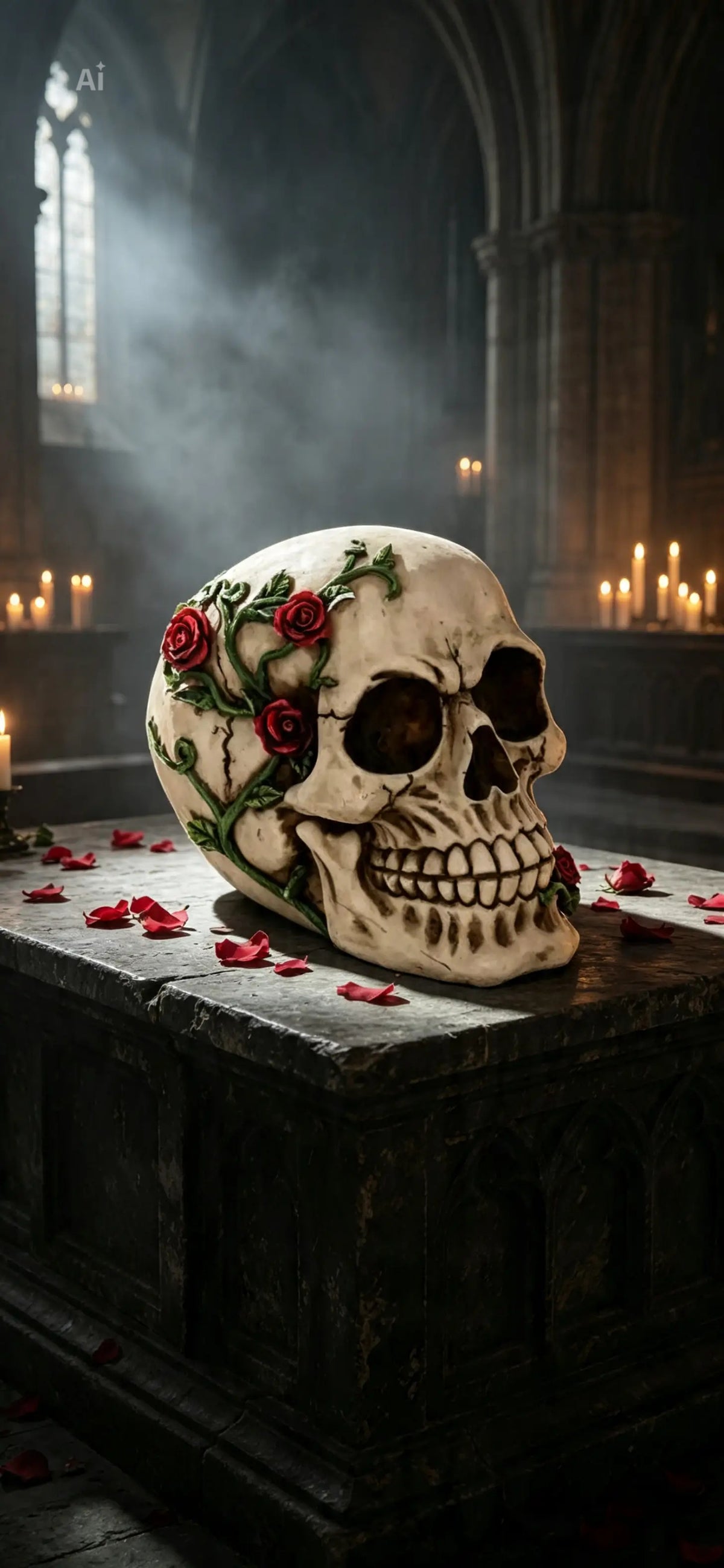 Rose from Beyond Skull