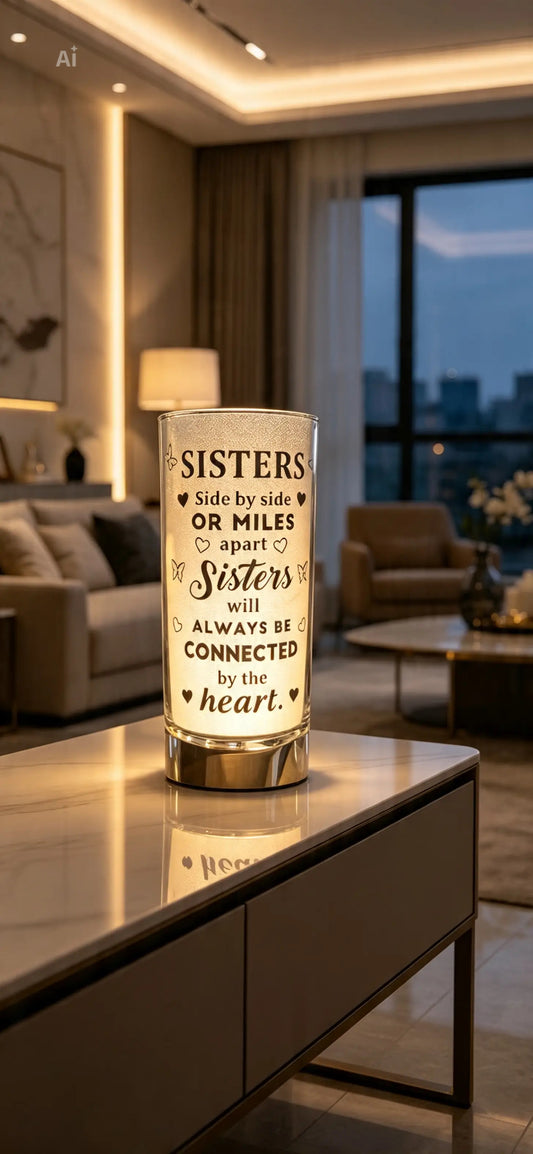 Sisters Side By Side Tube Light