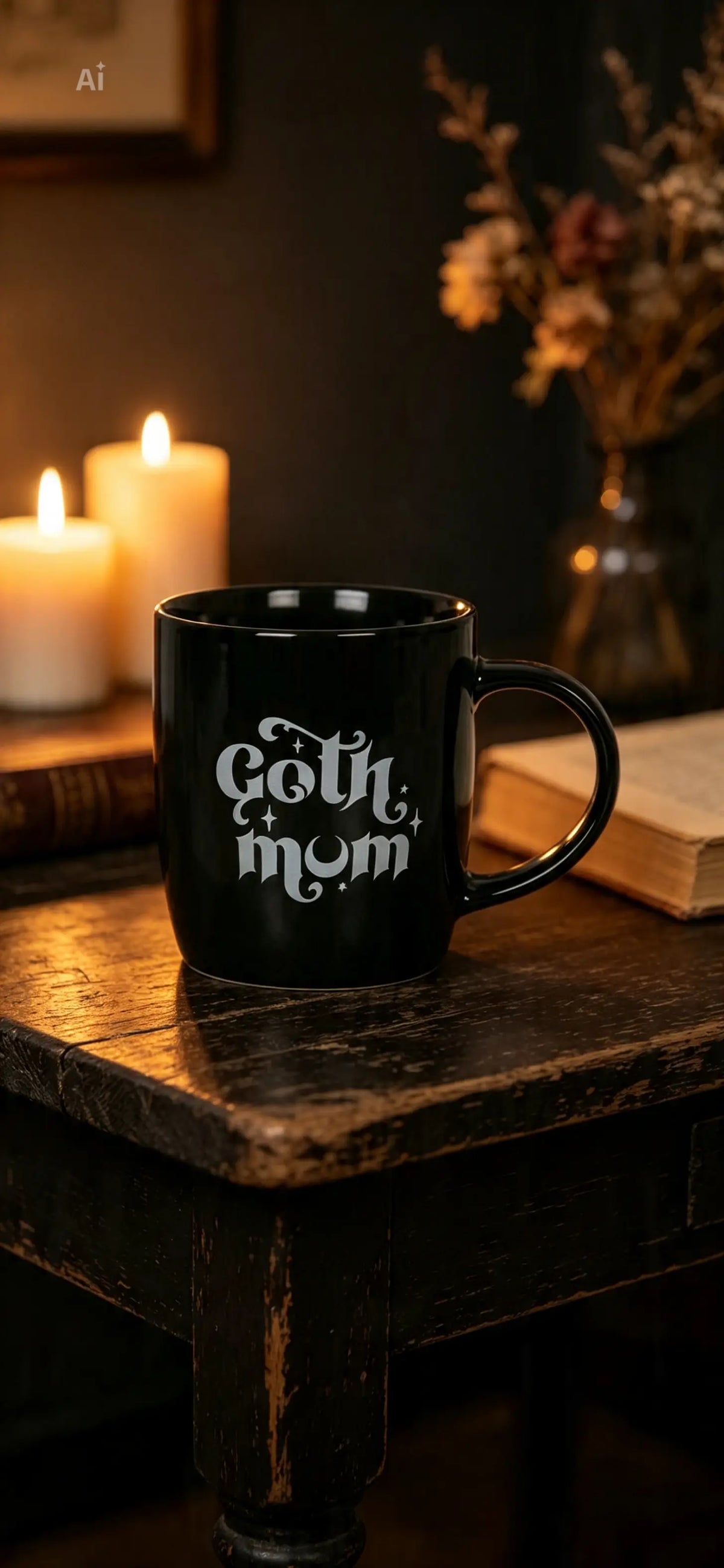 Goth Mum Mug Tea Practical magic