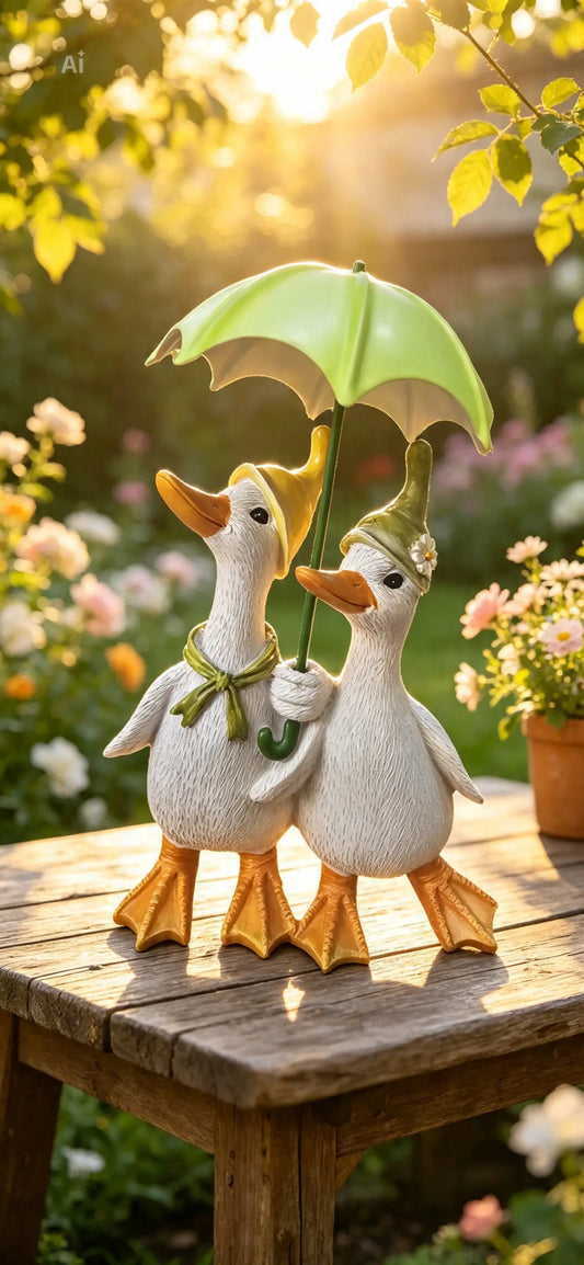 Posy Puddle Duck Couple