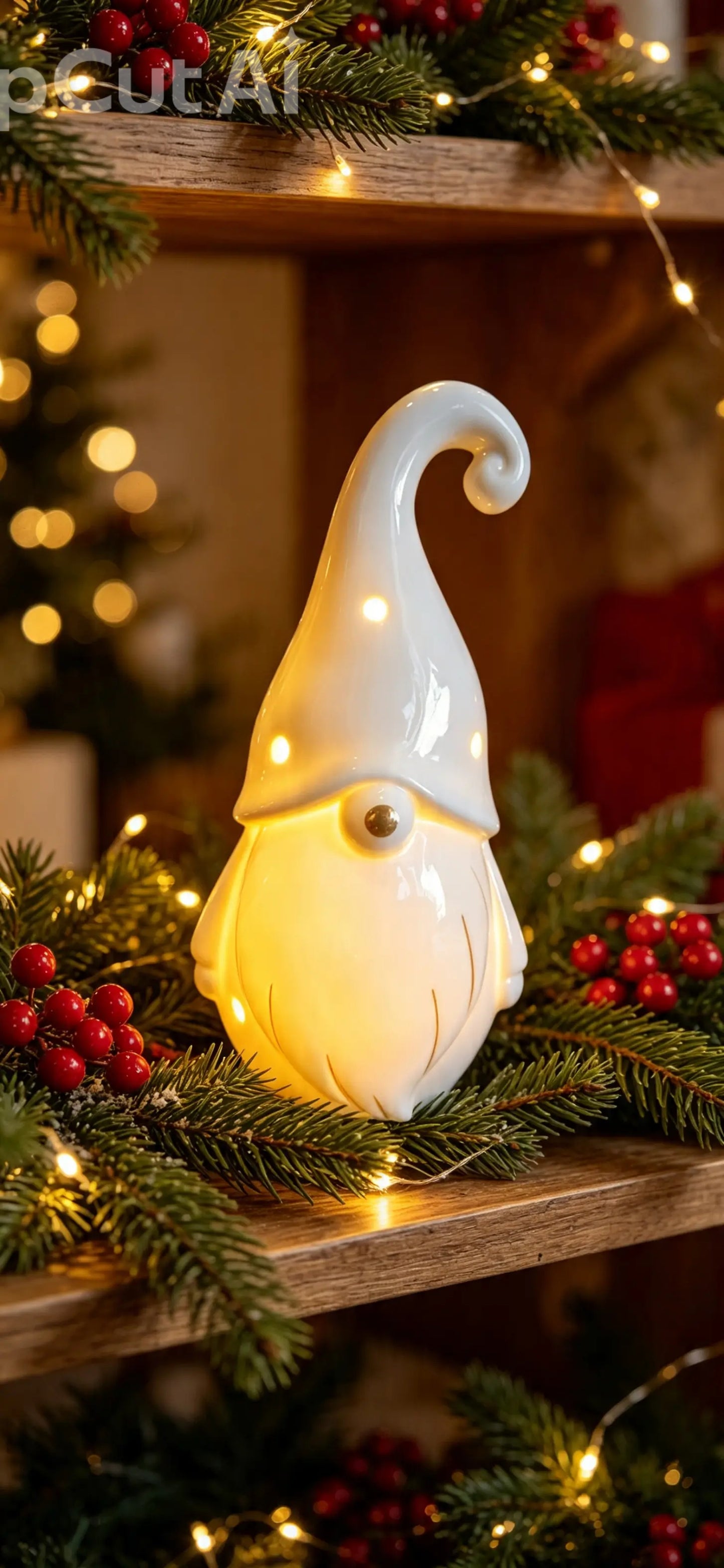 Frosty LED Gonk Ornament Medium