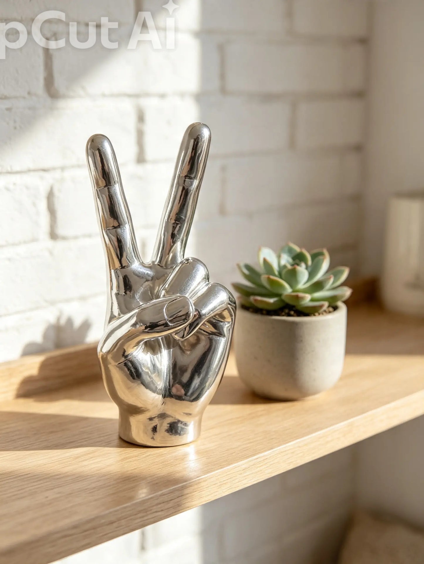 Silver finger Ornament