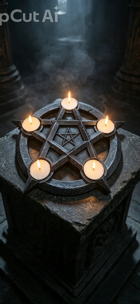Gothic tealight holder
