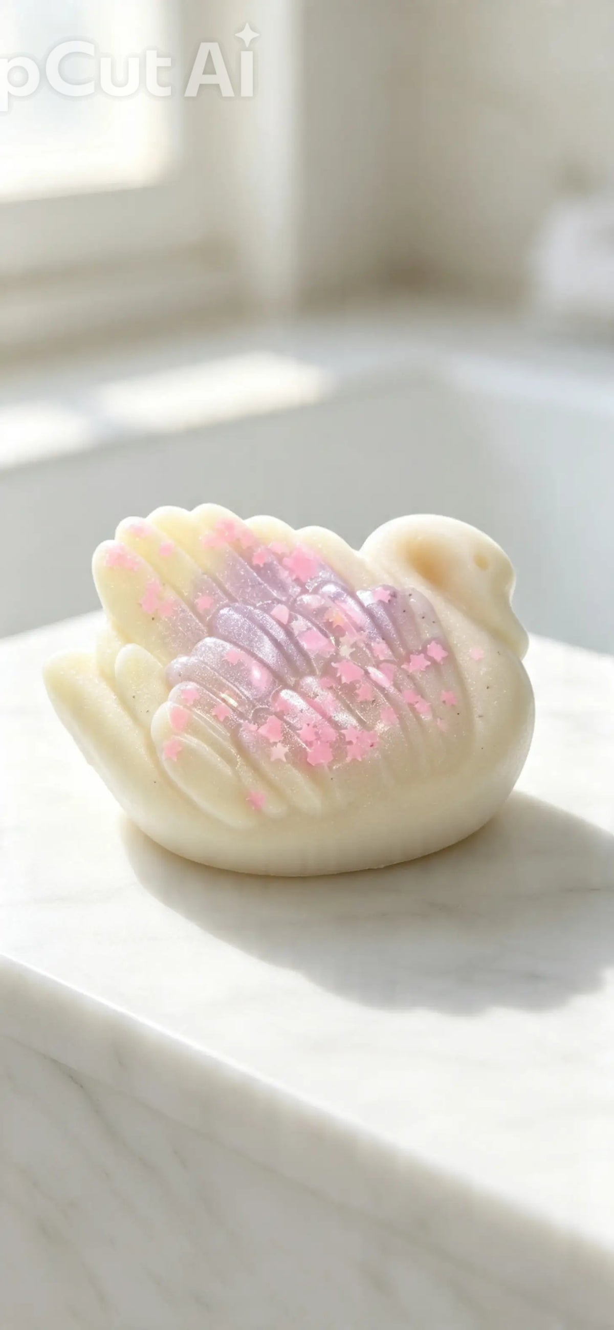 Swan shaped large wax melt various scents