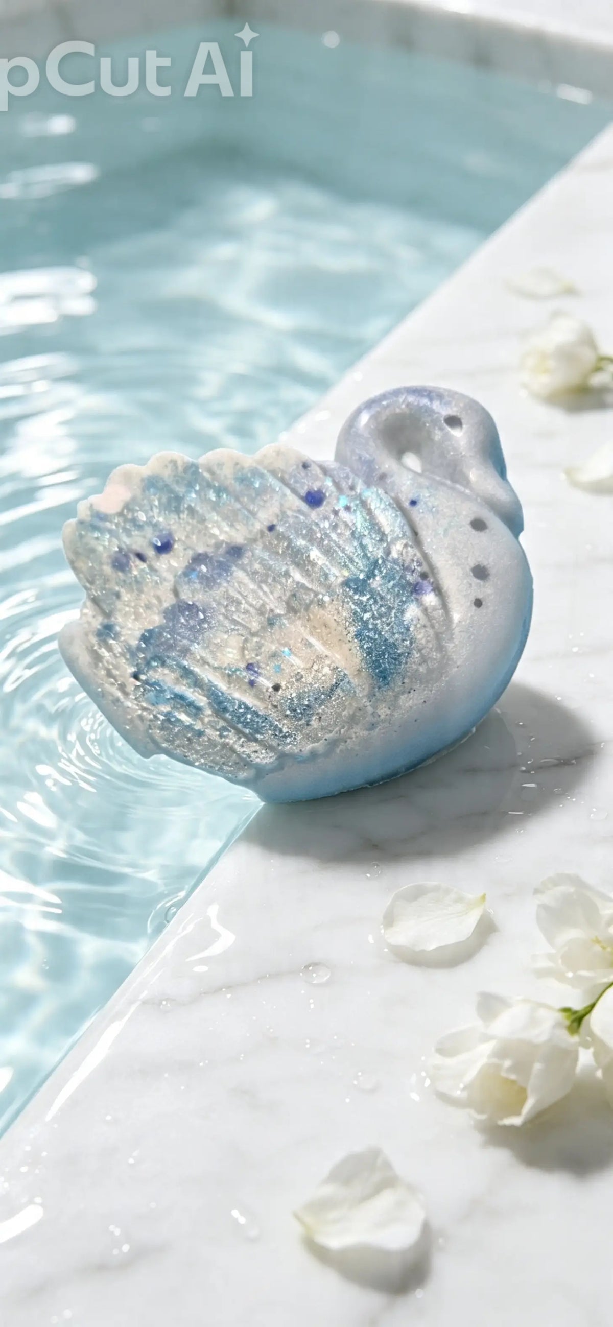 Swan shaped large wax melt various scents