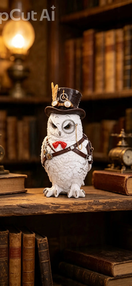 Cogsmiths Owl 23.5cm
Cogsmiths Owl Steampunk Bird Ornament