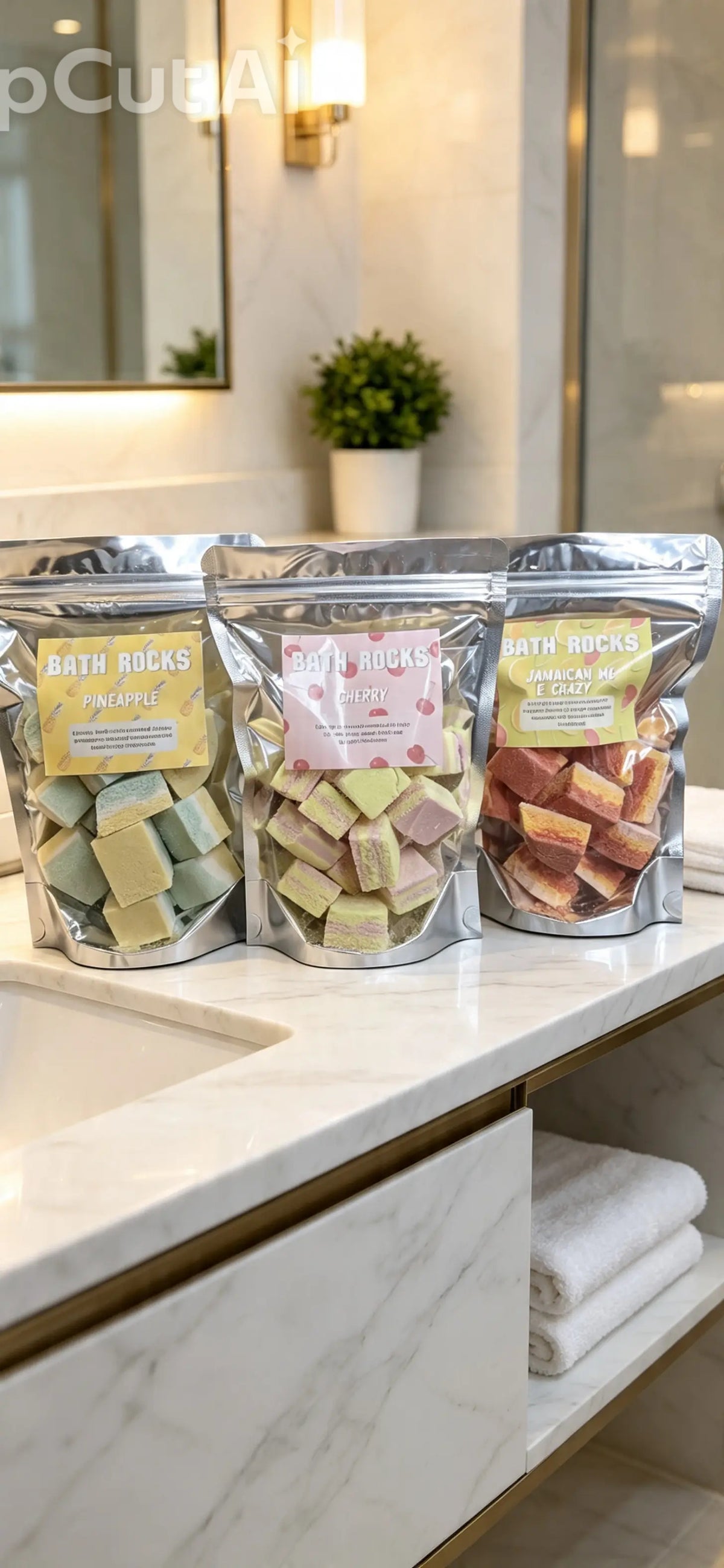 Fragranced Bath Rocks