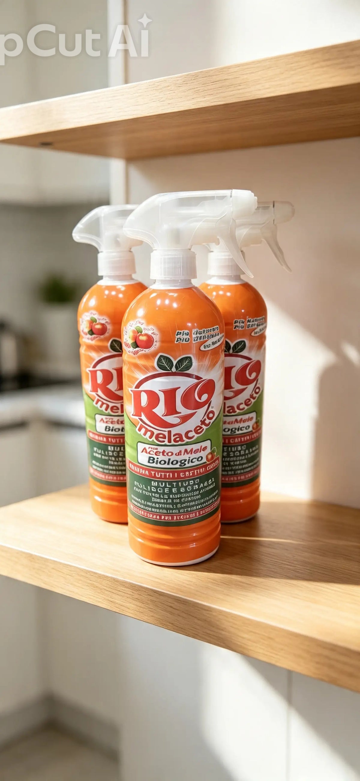 Rio Melaceto, multi-purpose degreaser and cleaner with organic apple vinegar 800ml