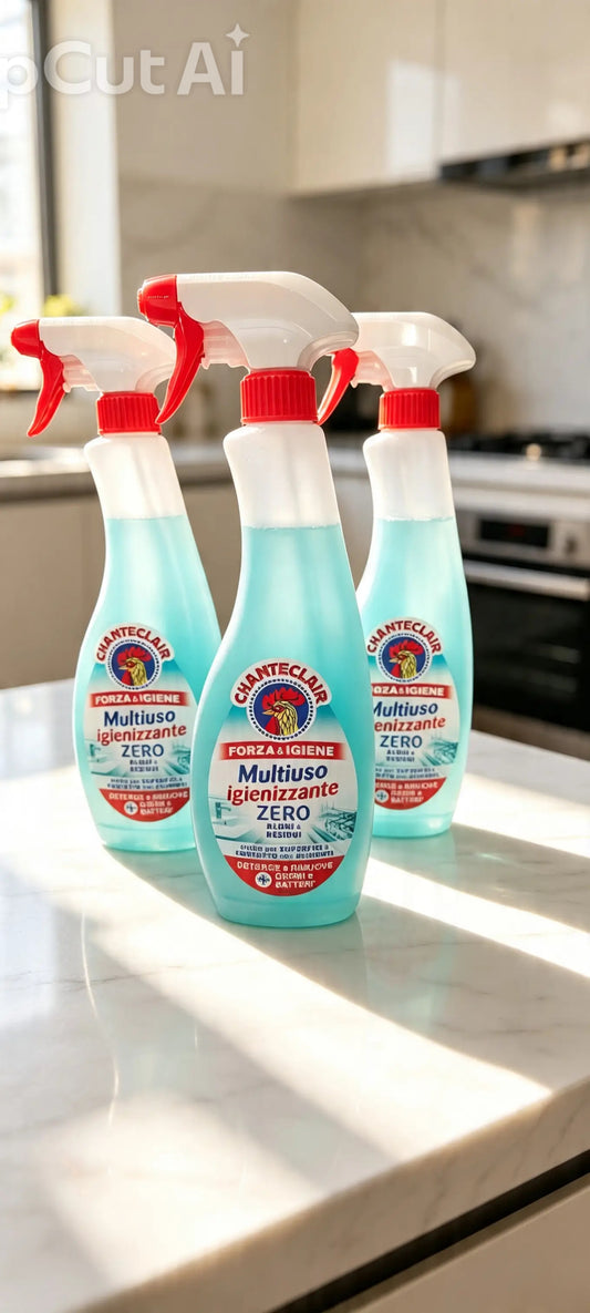 Chanteclair Multiuso Igienizzante Zero, a multi-purpose sanitizing spray 625ml