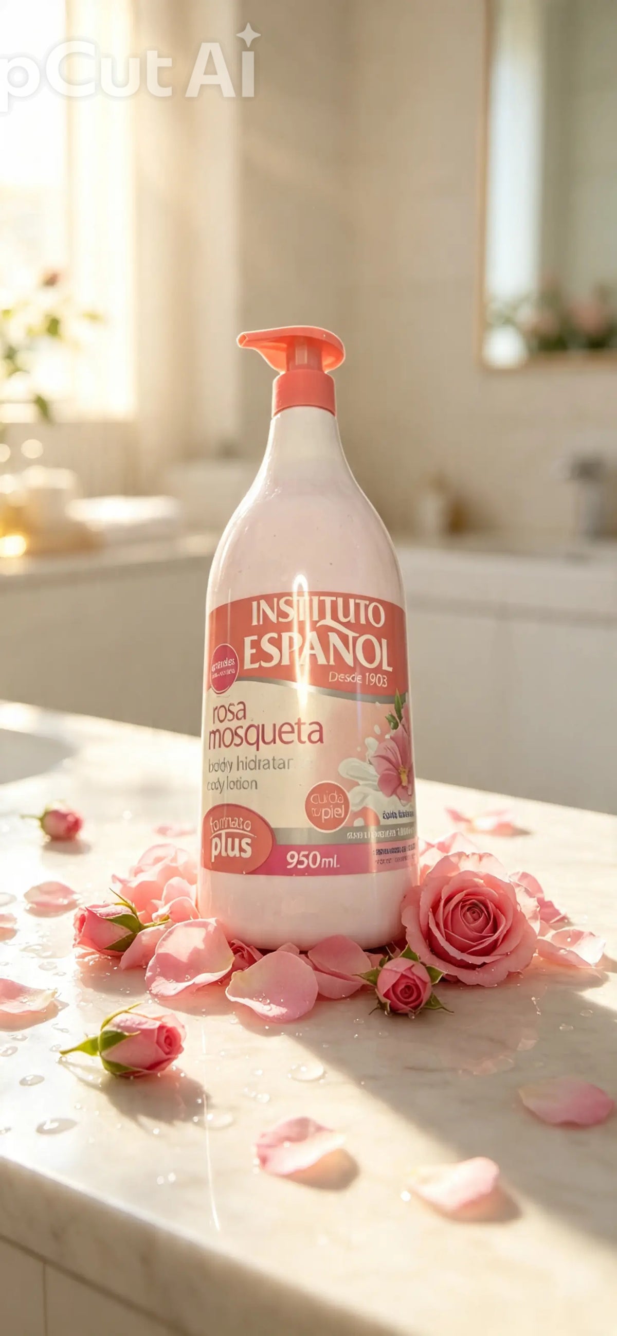 Instituto espanol rosa mosqueta hydrating body lotion 950ml Moisturizing Moisturizer