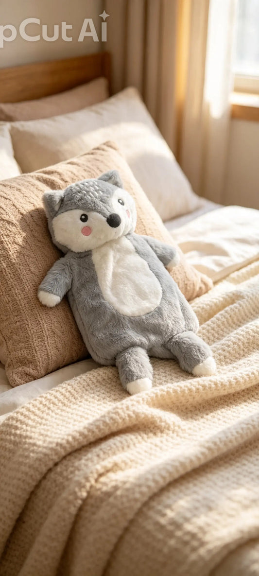 Snuggly Hot Water Bottles with Novelty Cover - Various Designs Comfortable Cozy