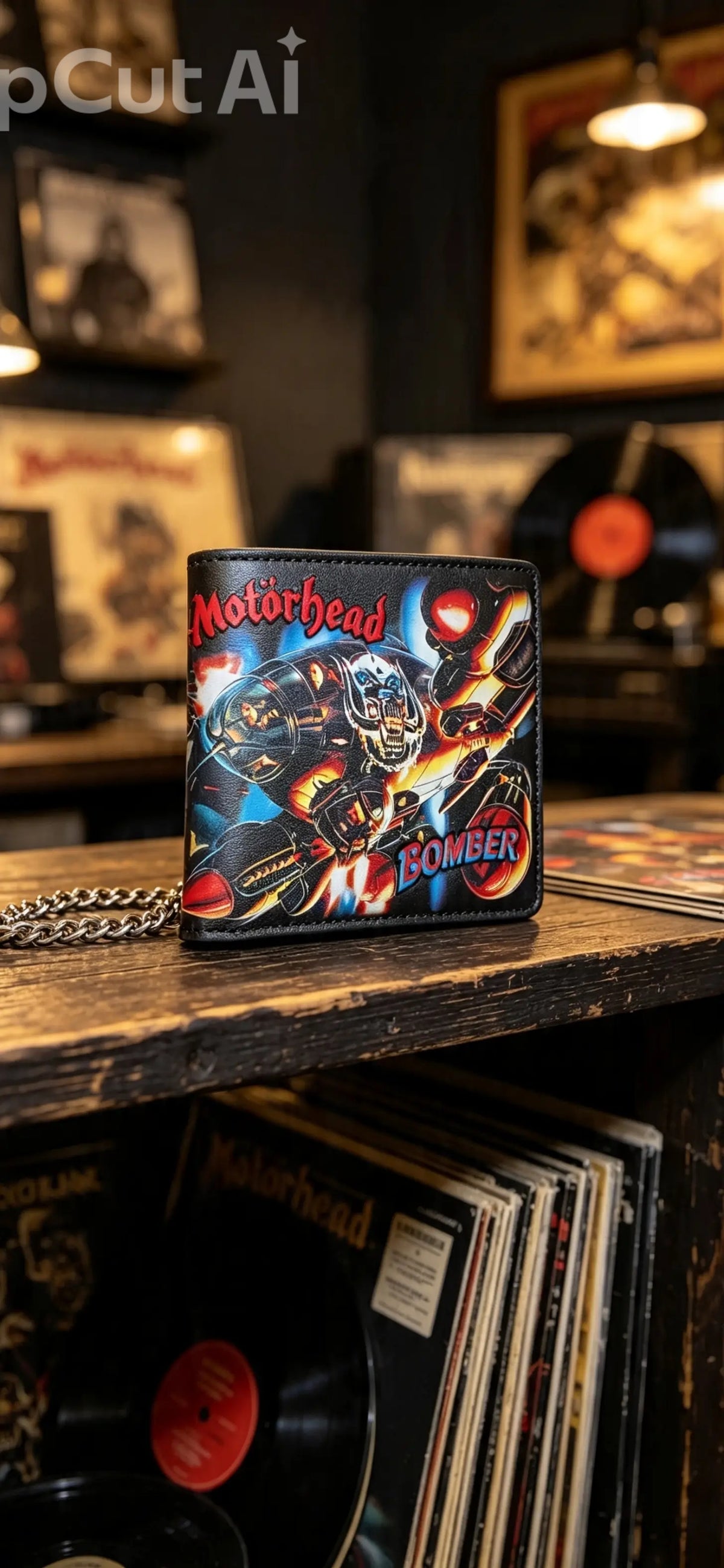 Nemesis Now Motorhead Bomber bi-fold wallet featuring the band's album cover art