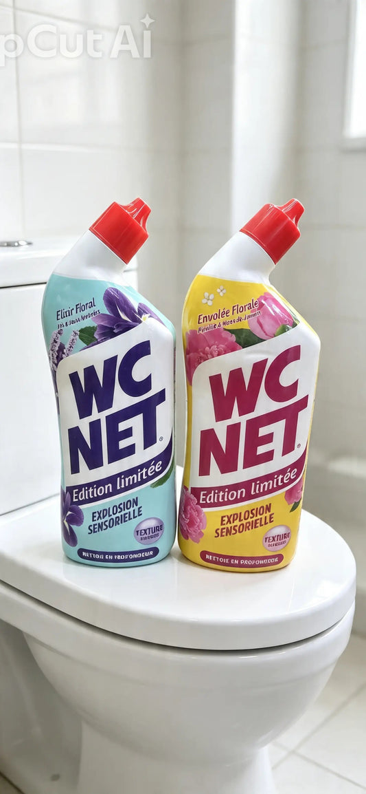 WC Net limited edition toilet cleaning gels