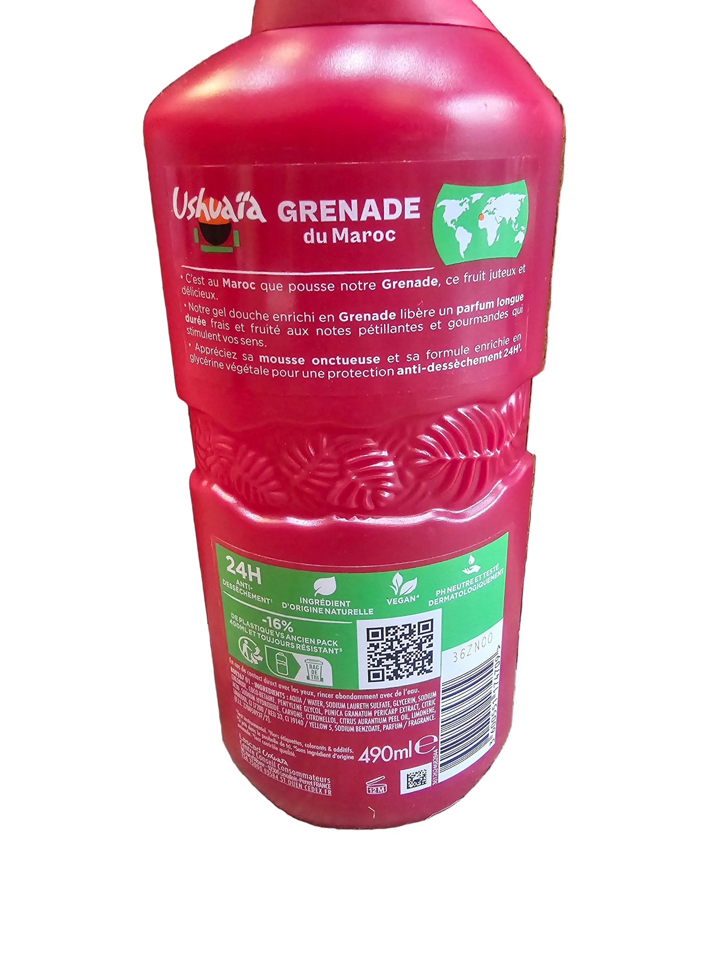 Ushuaïa moisturizing shower gel 490ml