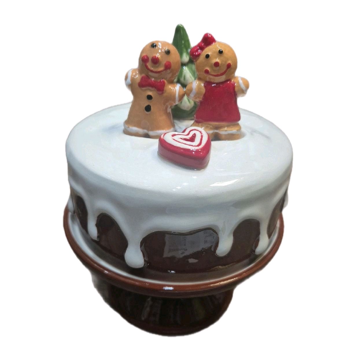 Gingerbread Icing Cake Stand with Lid for Professional Baking - Bakeware, Utensils Sturdy