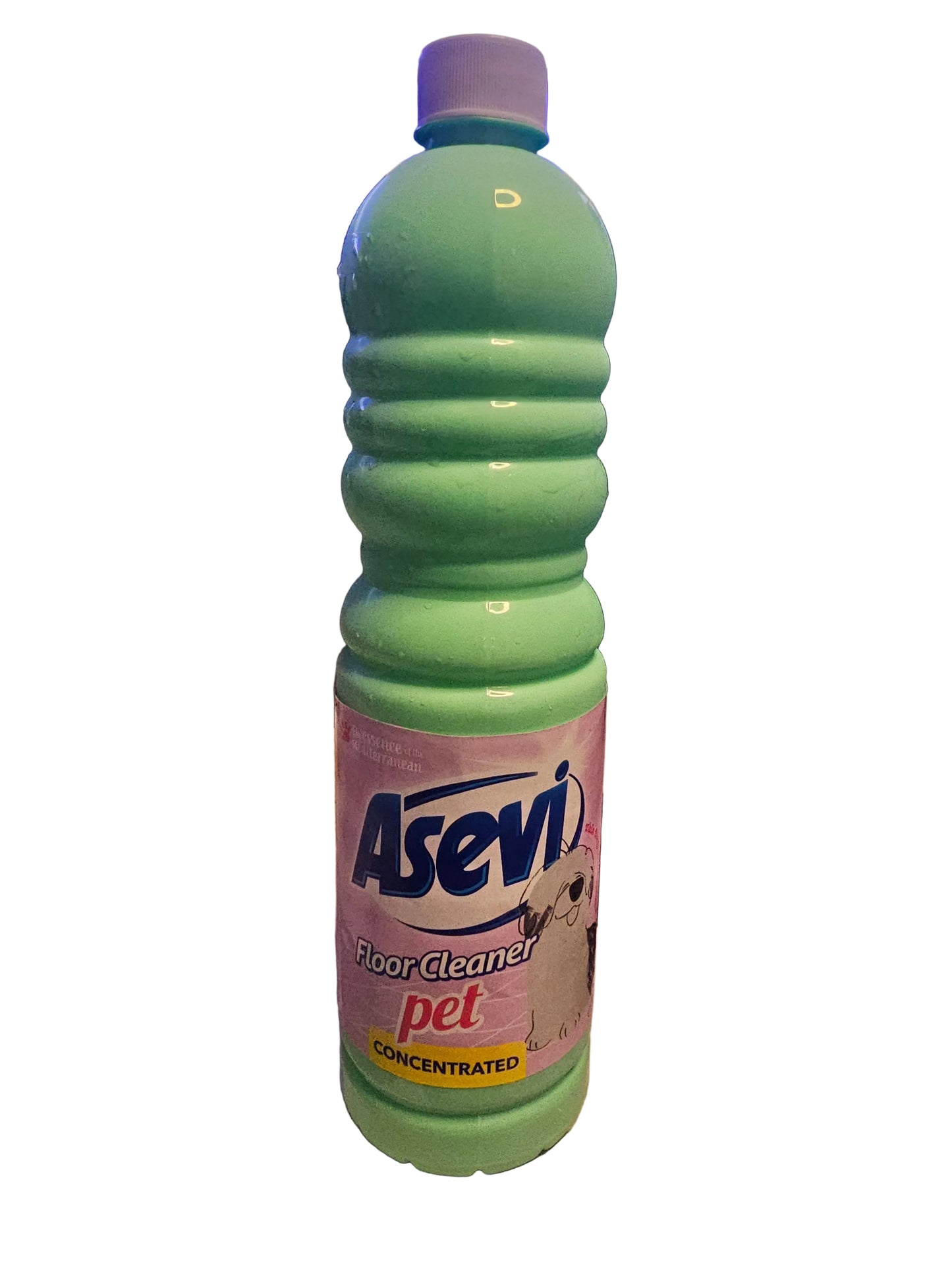 Asevi Pet Concentrated Floor Cleaner, 1L bottle.