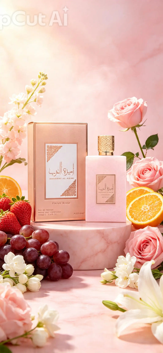 amerrat al arab prive rose ladies eau de parfum 100ml